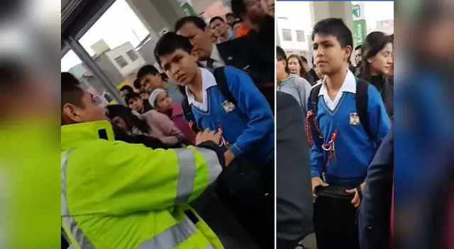 Escolar dice que nunca le había pasado eso