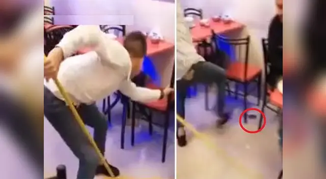 Se vivió terrible escena en restaurante de San Borja Se vivió terrible escena en restaurante de San Borja