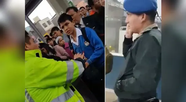 Usuaria que grabó el hecho da su testimonio de lo ocurrido