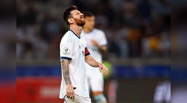 Messi no hizo una buen fase de grupos con Argentina