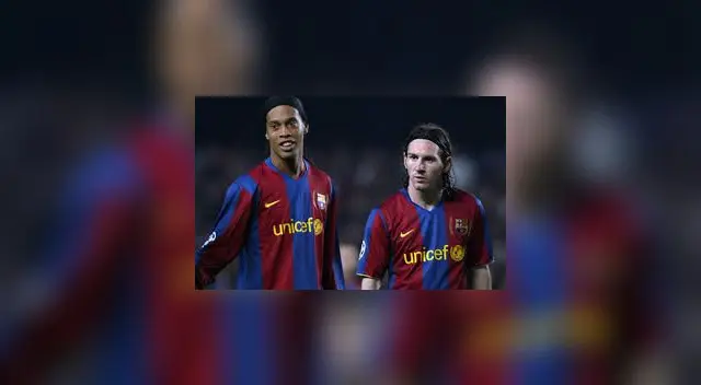Messi seguiría el camino de Ronaldinho y aparecería en el Salón de la Fama del Maracaná Messi seguiría el camino de Ronaldinho y aparecería en el Salón de la Fama del Maracaná