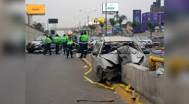Accidente de tránsito en San Isidro dejó también otra persona herida