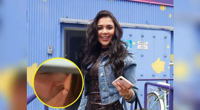 Alexandra Méndez, más conocida como 'La Chama', fue captada besándose con extranjero Alexandra Méndez, más conocida como 'La Chama', fue captada besándose con extranjero