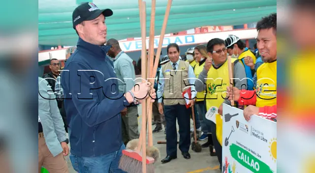 El alcalde de La Victoria se encargó de la supervisión de la pena El alcalde de La Victoria se encargó de la supervisión de la pena