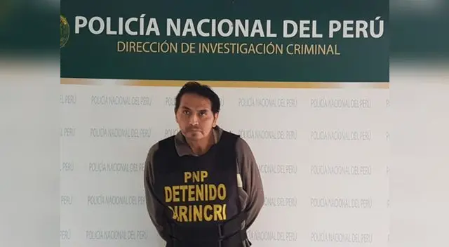 Sujeto fue capturado en Villa María del Triunfo Sujeto fue capturado en Villa María del Triunfo