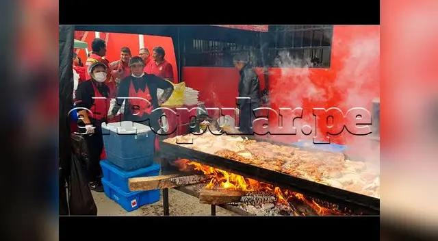 Realizaron pollada para apoyar a bomberos de Carabayllo Realizaron pollada para apoyar a bomberos de Carabayllo