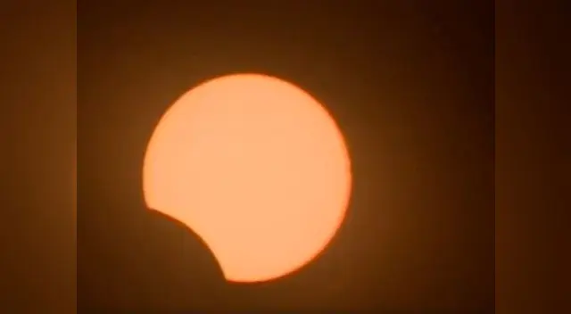 Última fase del eclipse solar 2019 Última fase del eclipse solar 2019
