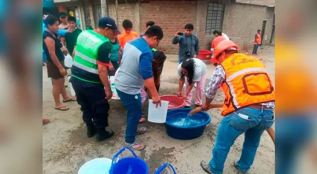 Extenderán reparto de agua en caso se amplíe corte de servicio