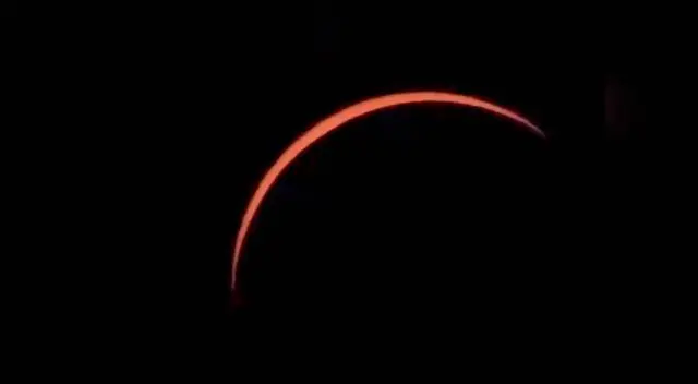 Llegó la oscuridad con el eclipse solar total