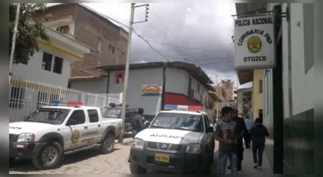 Ladrón se lleva armas de fuego de comisaría de Otuzco Ladrón se lleva armas de fuego de comisaría de Otuzco