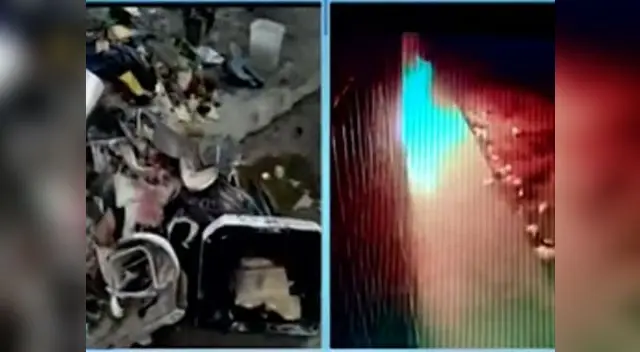 Todo quedó registrado en cámaras de seguridad