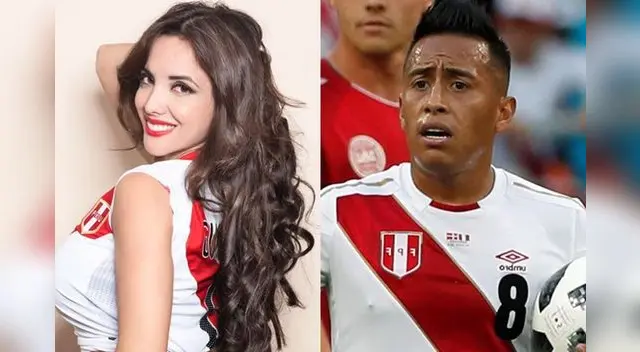 Modelo se confiesa hincha de nuestra selección