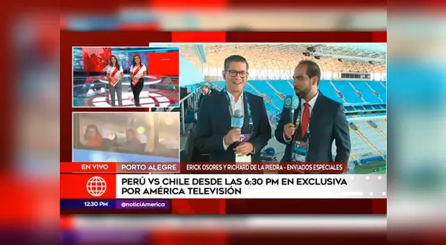 Erick Osores se desabrocha la camiseta y le dice a Silvia Cornejo "esto es tuyo"