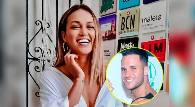 Angie Arizaga afirmó que solo tiene una amistad con Fabio Agostini