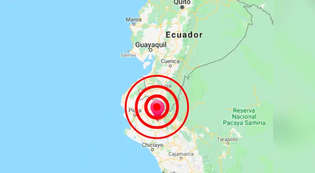 Sismo en Piura asustó a la población de Sullana