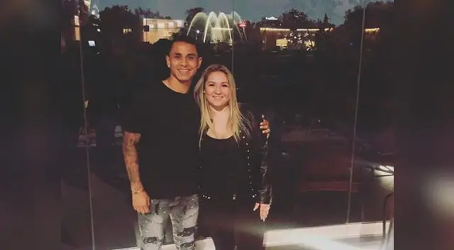 Alessandra Cordero, esposa de Yoshimar Yotún, no pudo contener su emoción al ver la destacada actuación de su pareja