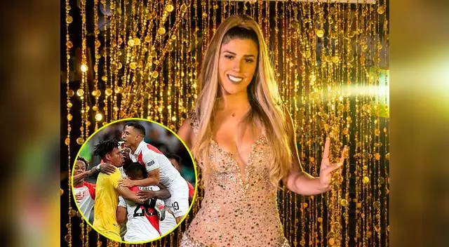 Yahaira Plasencia no dudó en mostrar su felicidad por la victoria peruana sobre Chile