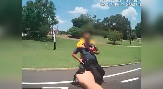 Los policías difundieron la cinta a raíz de la investigación en la que están involucrados Los policías difundieron la cinta a raíz de la investigación en la que están involucrados