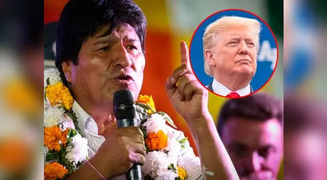 Evo Morales critica a Donald Trump Evo Morales critica a Donald Trump