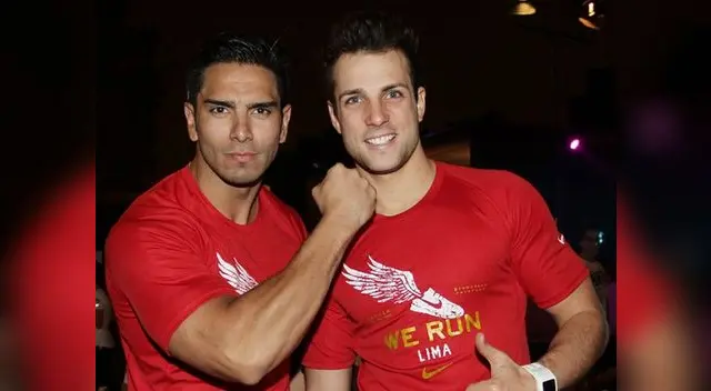 Nicola Porcella y Rafael Cardozo alienta a sus equipos ante el partido de Perú vs. Brasil 