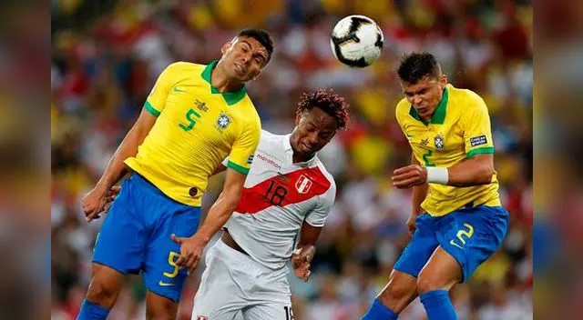 Perú vs. Brasil por la final de la Copa América 2019. FOTO: EFE
