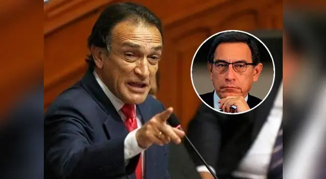 Héctor Becerril le pidió a Martín Vizcarra que deje de hablar del Congreso   
