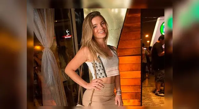 Thaísa Leal también asistió a la fran final de la Copa América 2019