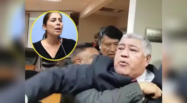 Tuvieron que ser sacados de la sala entre gritos