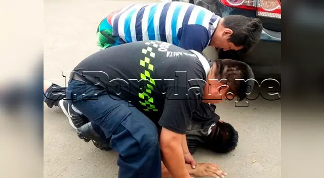 Los sujetos robaban celulares y causaban terror en la zona