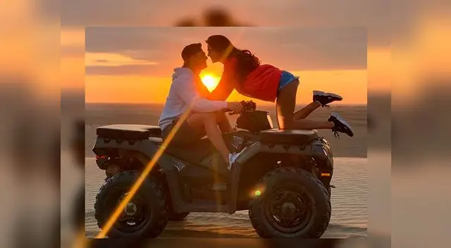 Emilio Jaime y Luciana Fuster de vacaciones