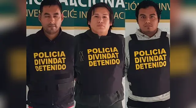 Los efectivos capturaron a los implicados con material que constataba su delito