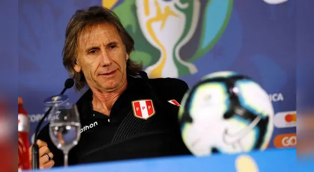 Rcardo Gareca se encuentra contento con la respuesta de los jugadores en la Copa América 