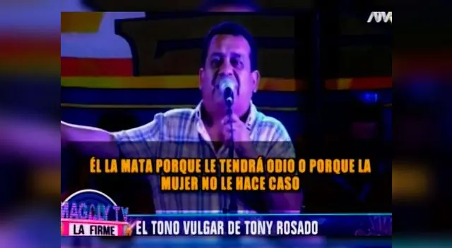 Tony Rosado asegura que los feminicidios suceden porque las mujeres no obedecen a los hombres Tony Rosado asegura que los feminicidios suceden porque las mujeres no obedecen a los hombres