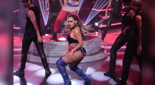 La pisqueña tiene muchas ganas de ganar "Reinas del show" La pisqueña tiene muchas ganas de ganar "Reinas del show"