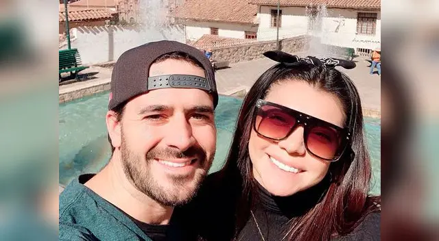 Diana Sánchez y Dan Patrick en Cusco