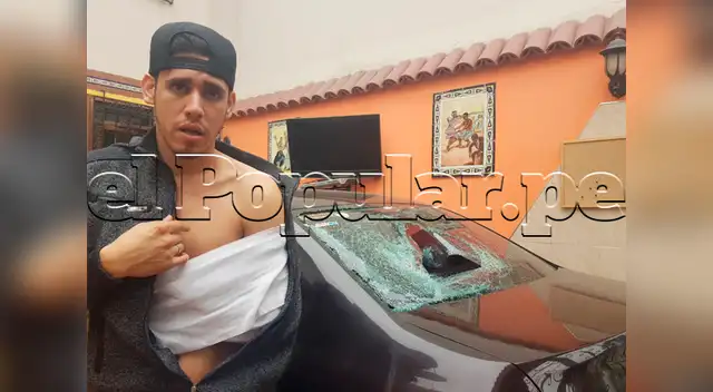 Ronald León solo pasaba por el lugar e intentó detener la brutal agresión, pero terminó golpeado