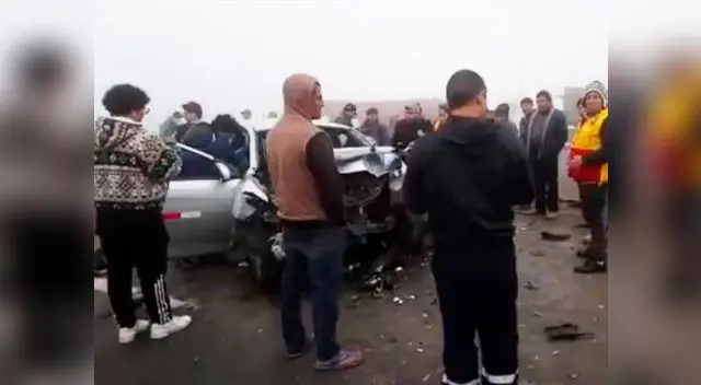 Accidente de tránsito en la Panamericana Norte