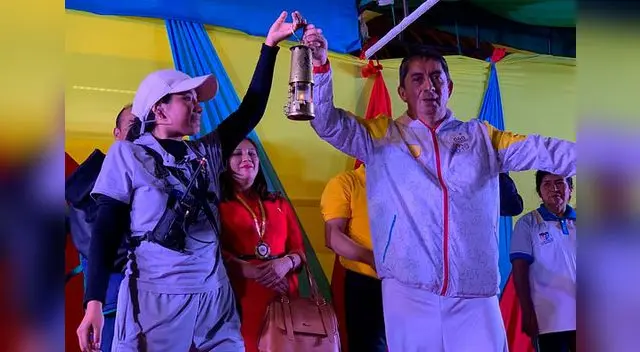 El punto de partida fue en los exteriores del Estadio Heraclio Tapia y se paseó por la Universidad Nacional Hermilio Valdizán