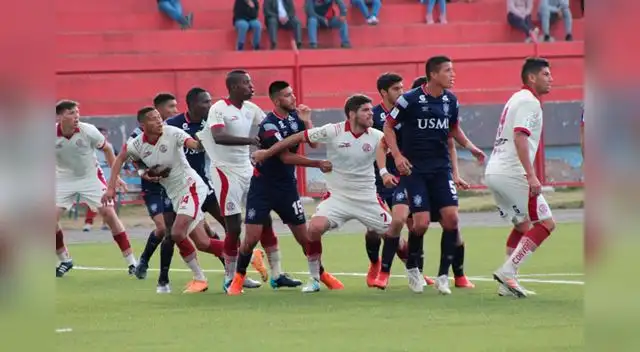 San Martín ganó con goles de Espinoza y  Afolabi. FOTO: Edgar Jara