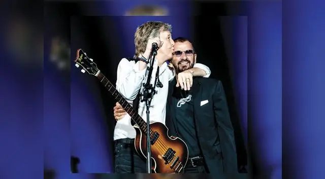 Paul McCartney y Ringo Starr, los exintegrantes de The Beatles se unieron para show musical Paul McCartney y Ringo Starr, los exintegrantes de The Beatles se unieron para show musical