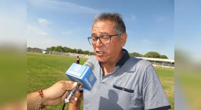 Arturo Ibañez, presidente del Atlético Grau cumple pedido de Valencia de traer refuerzos. FOTO: Roberto Saavedra