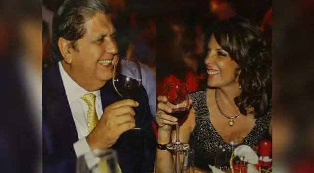 Alan García y Roxanne Cheesman