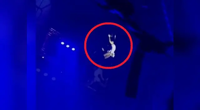 Acróbata que resultó herida es de nacionalidad brasileña