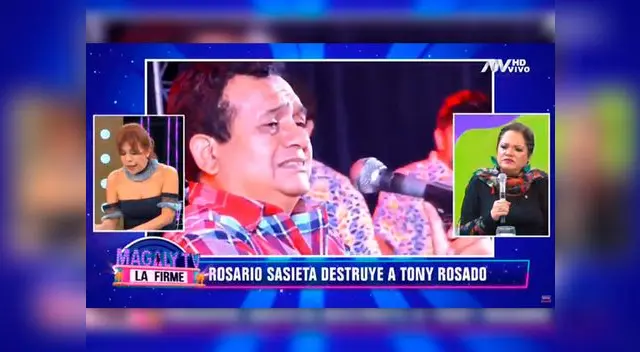 Rosario Sasieta exige prisión efectiva para Tony Rosado