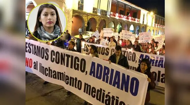 Adriano está prófugo de la justicia