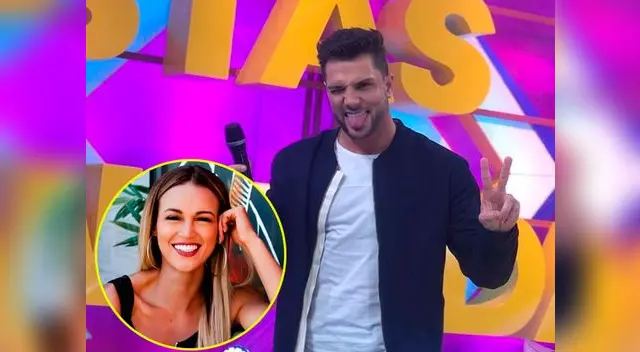 El modelo Nicola Porcella se reencontró junto a su expareja, Angie Arizaga, en fiesta de un amigo en común