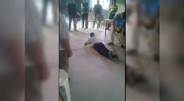 Prometió que no volvería a cometer la falta