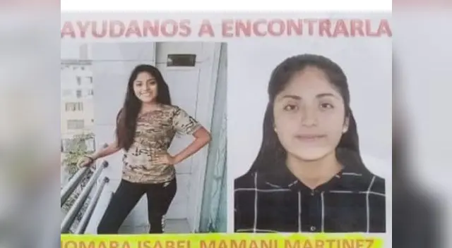 Desde el último miércoles no se sabe de ella