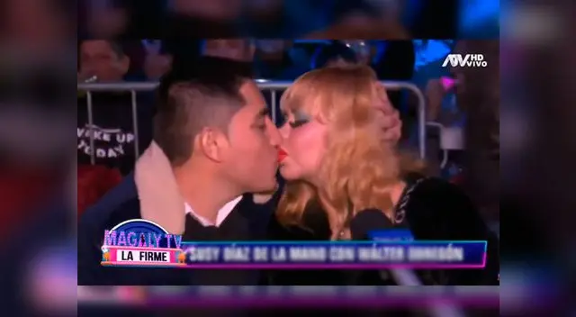 Susy Díaz retomó su relación con empresario que la agredió Susy Díaz retomó su relación con empresario que la agredió