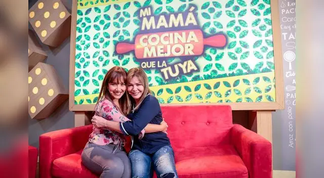 Entró a la cocina con su mamá Patricia